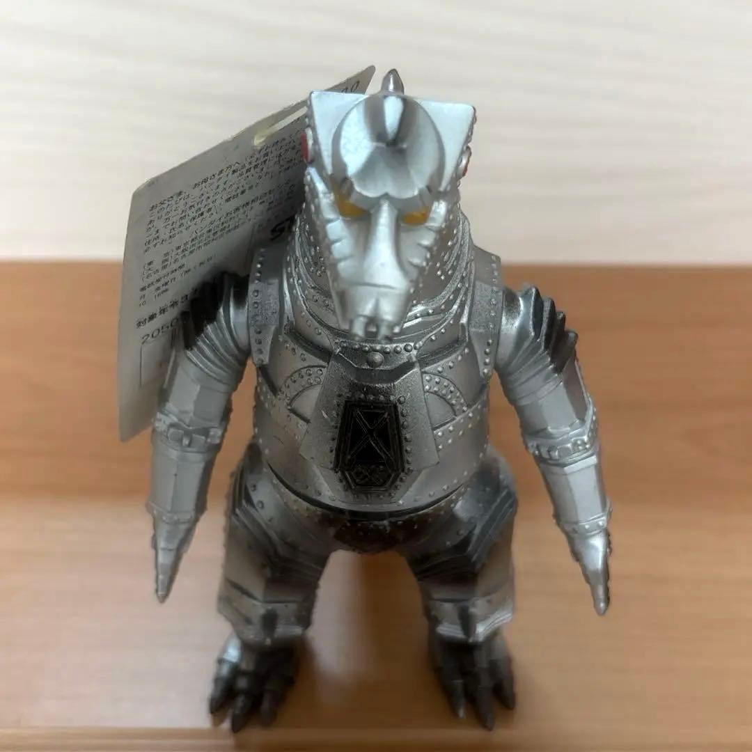 ⑤−①メカゴジラ 1989 第2期版(二代目)「前期版 完全硬質」ソフビ タグ付