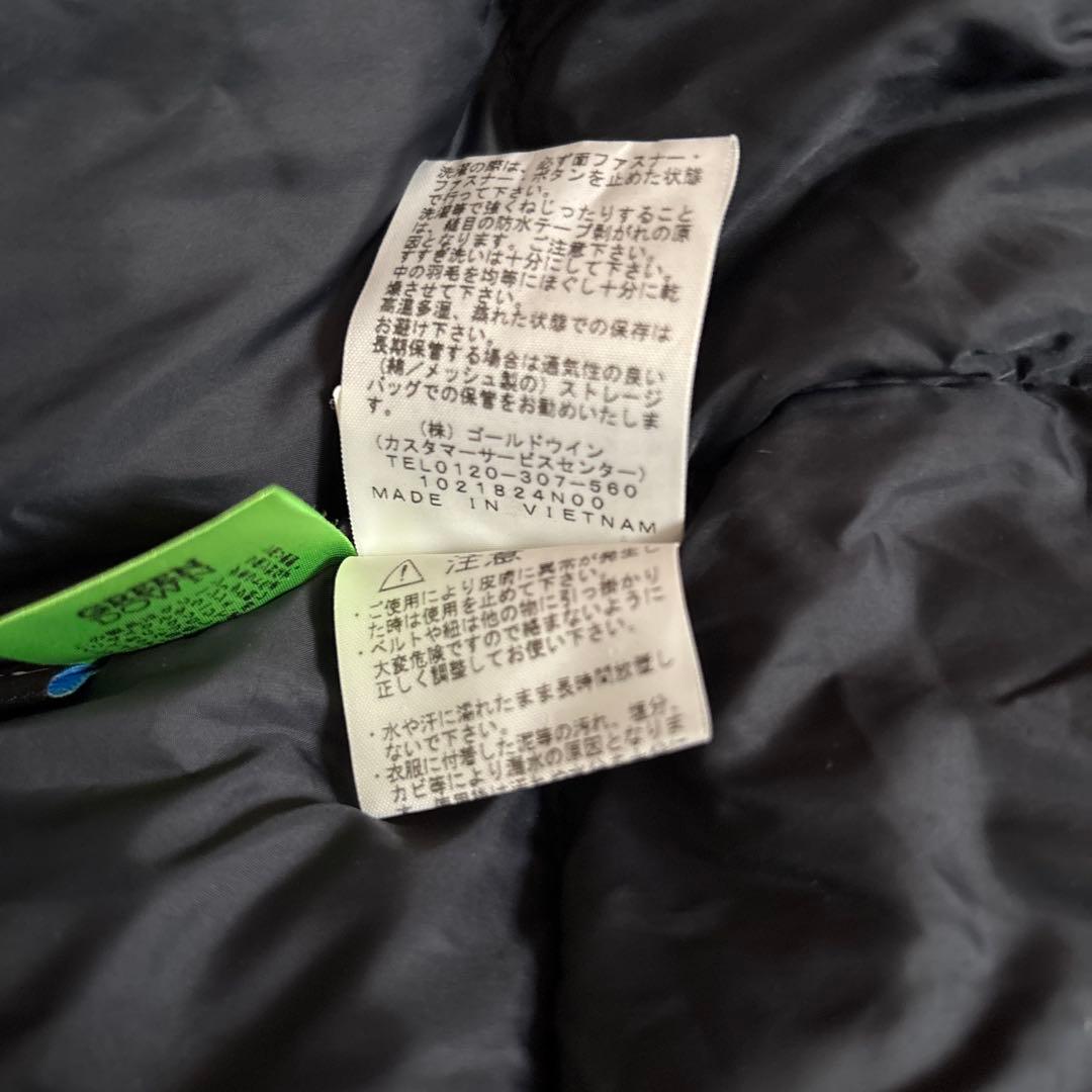 ノースフェイス　マウンテンダウンジャケットS黒