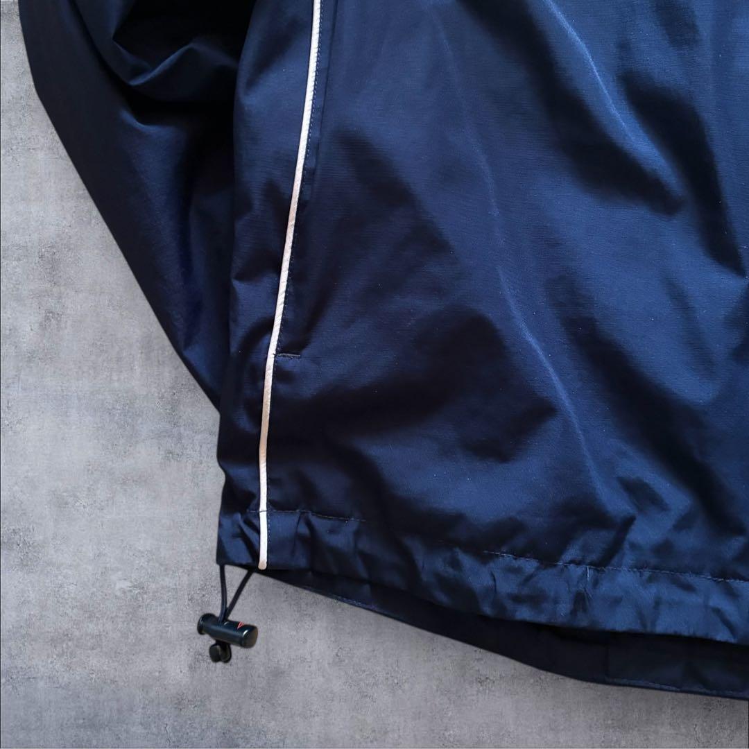 【O22】UMBRO×イングランド代表刺繍ナイロンジャケットLネイビー×赤×白