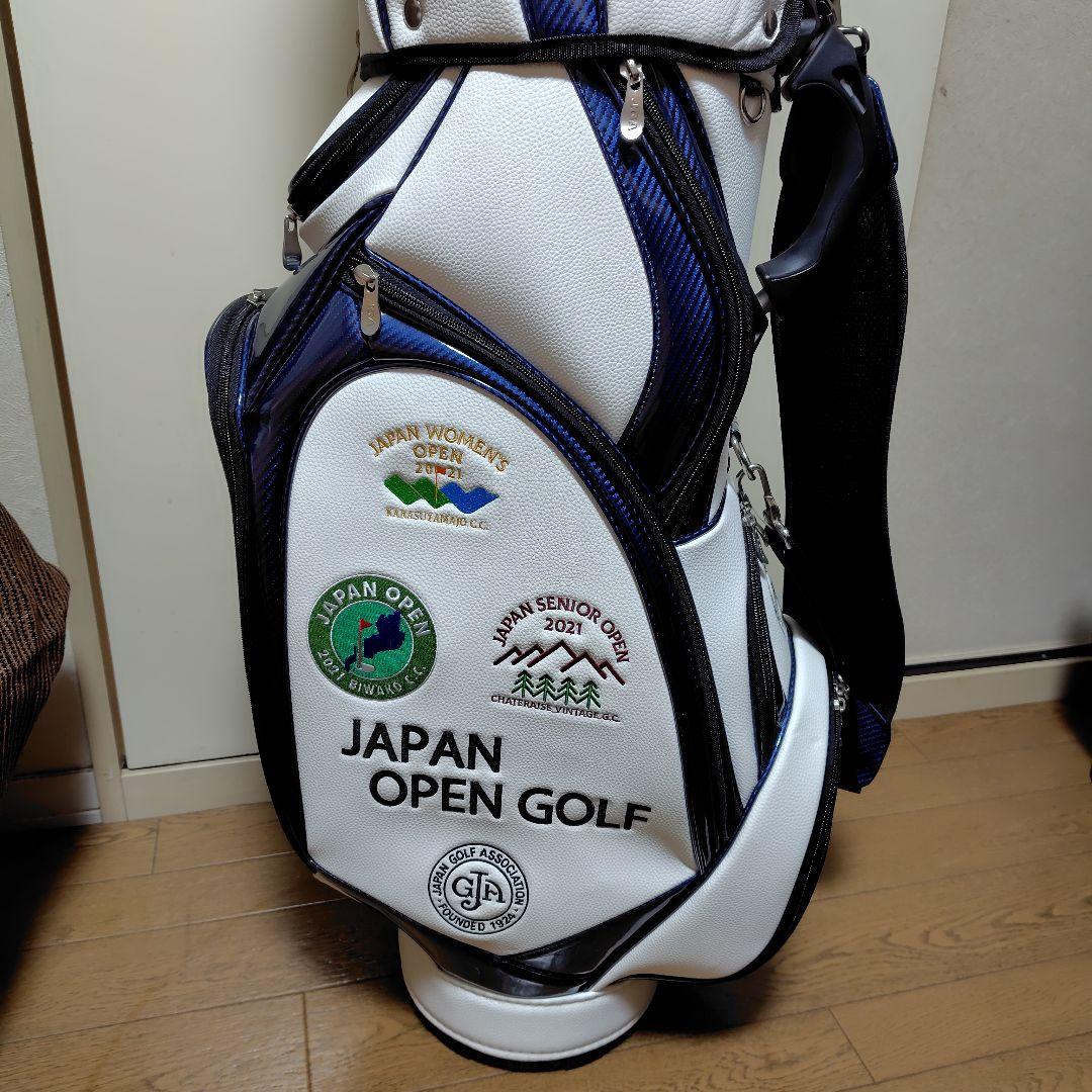 未使用、新品　2021年PGAツアー日本オープン記念キャディバッグ