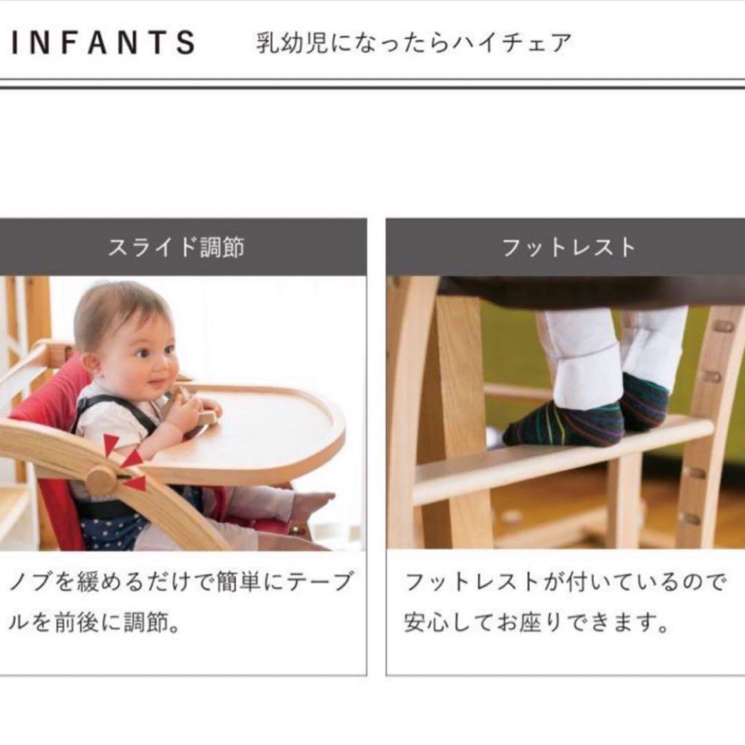 farska Scroll Chair Plus ベビーチェア