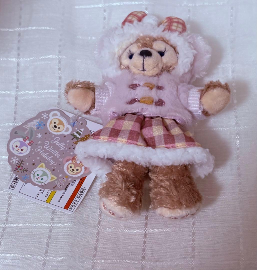 ディズニーシー ウィンターホリデー シェリーメイ ぬいぐるみバッジ