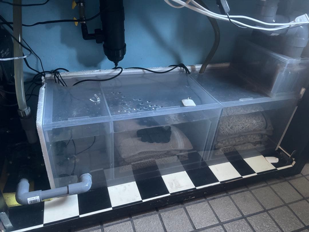 1200アクリル水槽 二段式 引取り限定 福岡市南区