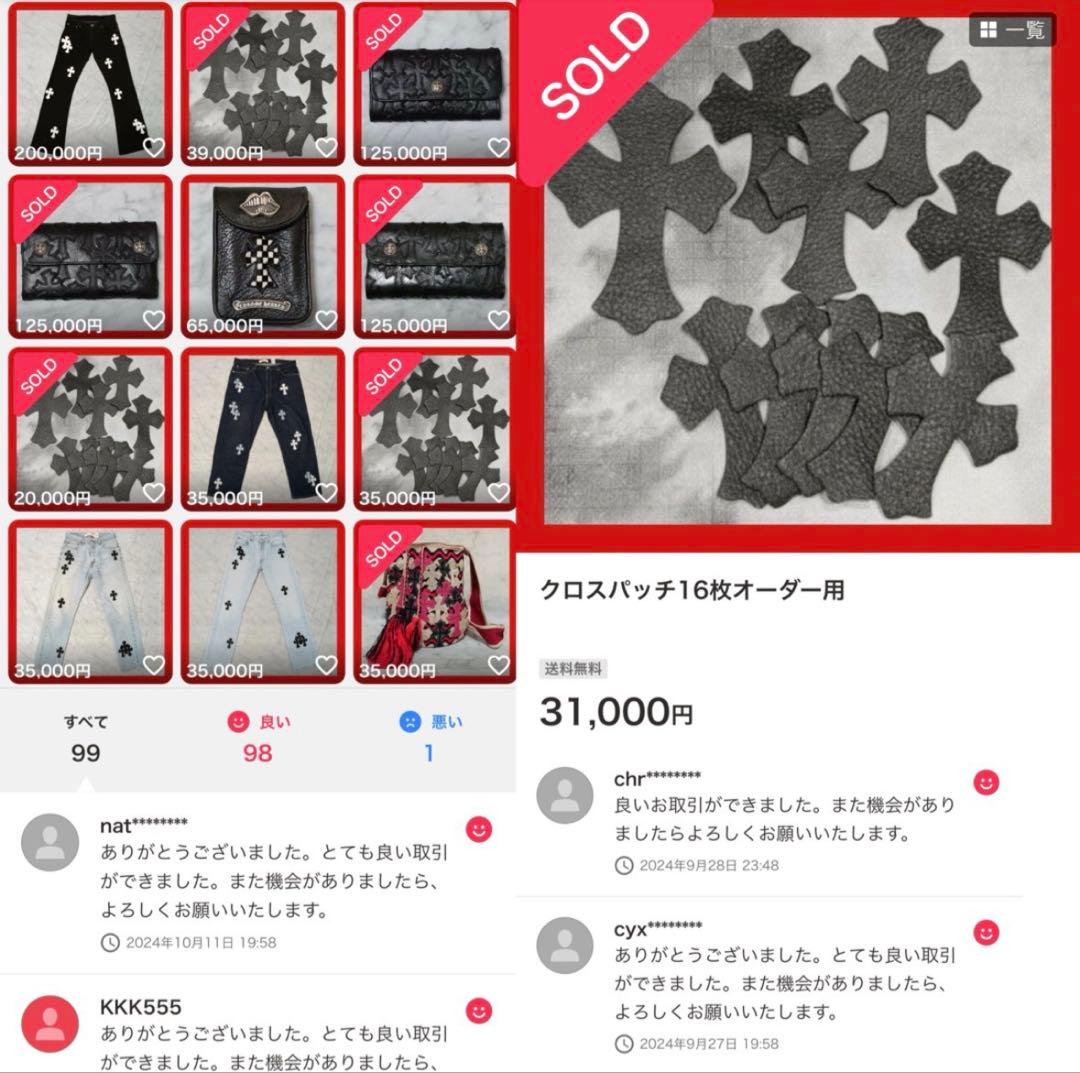 クロスパッチ作成キット クロスパッチ　クロスパッチデニムキット