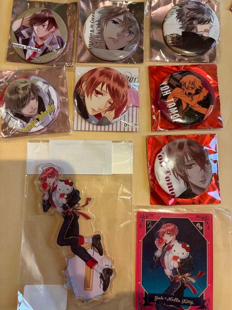 starry☆skyスタスカ 東月 錫也 土萌 羊 缶バッジ アクスタ 春組