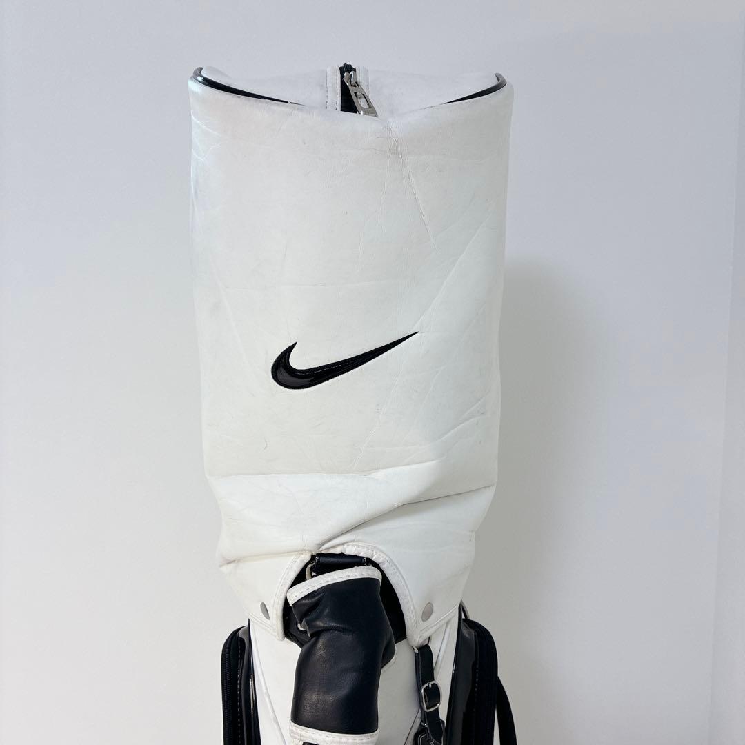 完売品希少　ナイキ　ゴルフ　ホワイト　ド迫力 キャディバッグ NIKE