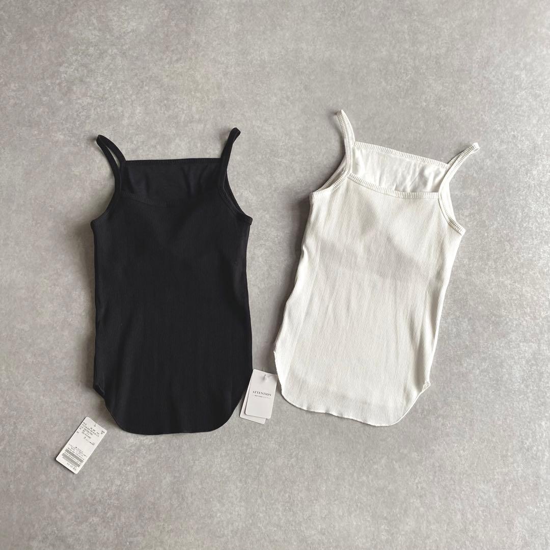 FRAMeWORK×EMILY WEEK オーガニックコットンキャミソール 2枚
