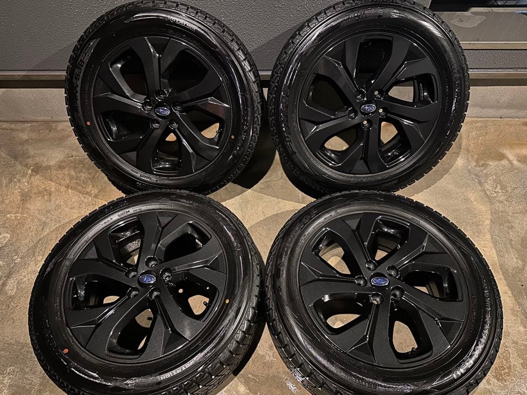 アウトバックBT5純正ホイール付スタッドレスタイヤ4本セット【12/31まで】