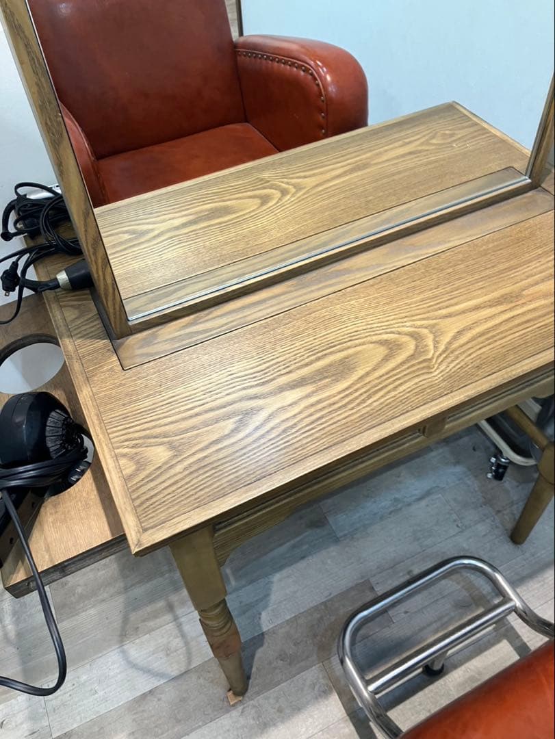 pepe　ナチュラルウッド ドレッサー・鏡台