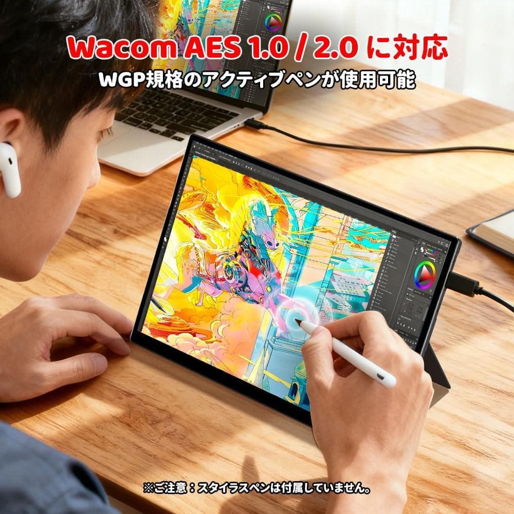 【新品】最安値セール中！12インチ タッチパネル モバイルモニター フルHD