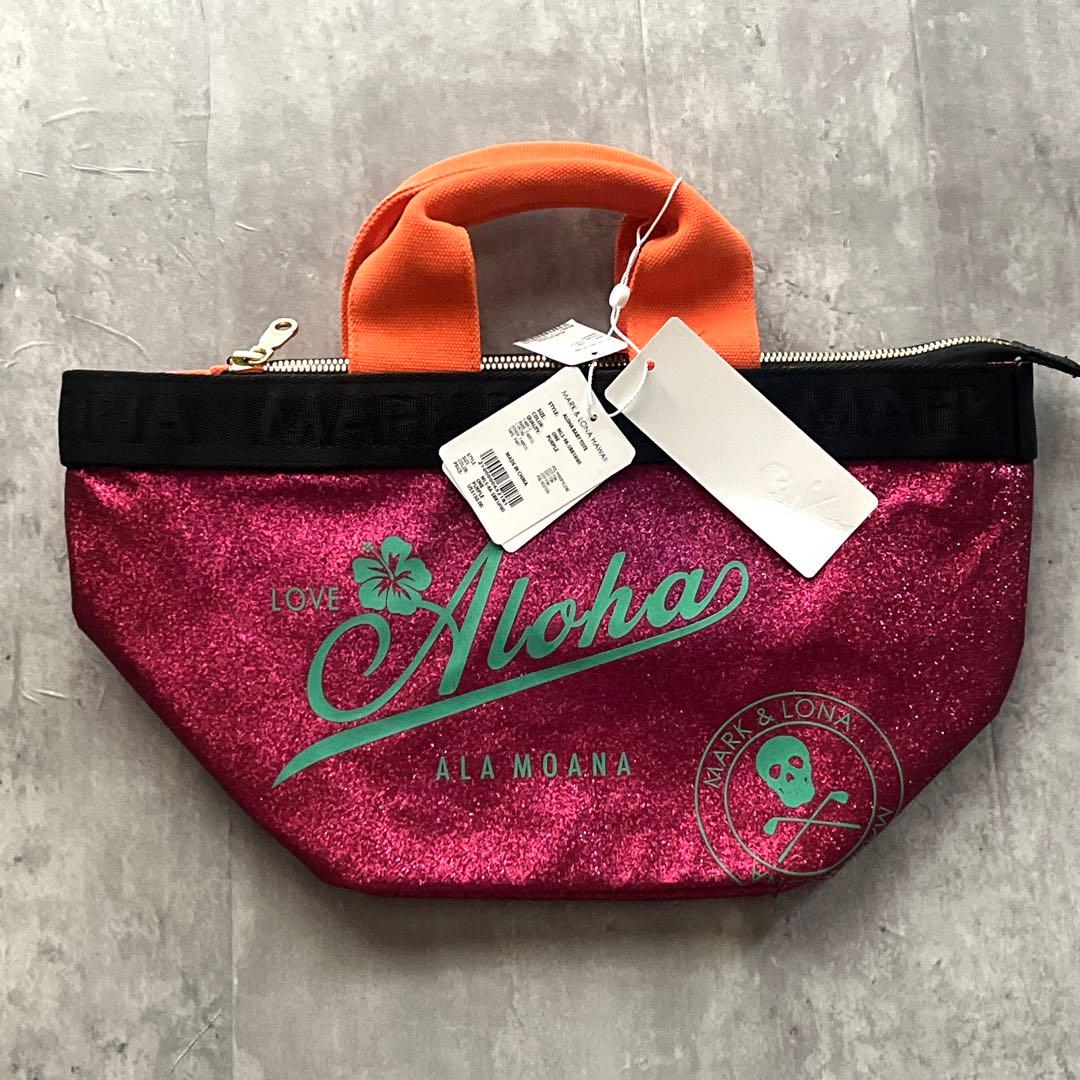 未使用級　ゴルフ　MARK&LONA マークアンドロナ スカル　カートバック