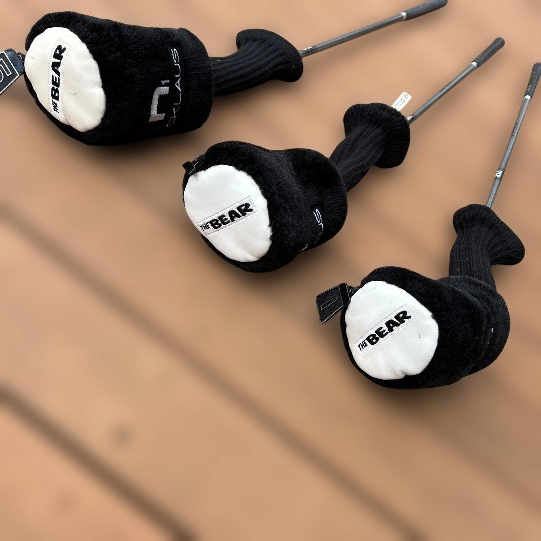 ジャックニクラウスNicklaus ドライバーとウッド2本の3本セット カバー付