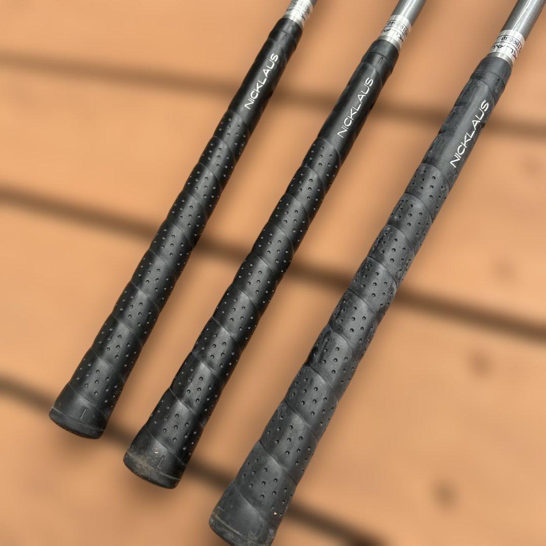 ジャックニクラウスNicklaus ドライバーとウッド2本の3本セット カバー付