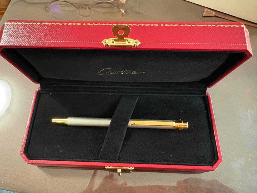 Cartier ボールペン シルバー/ゴールド