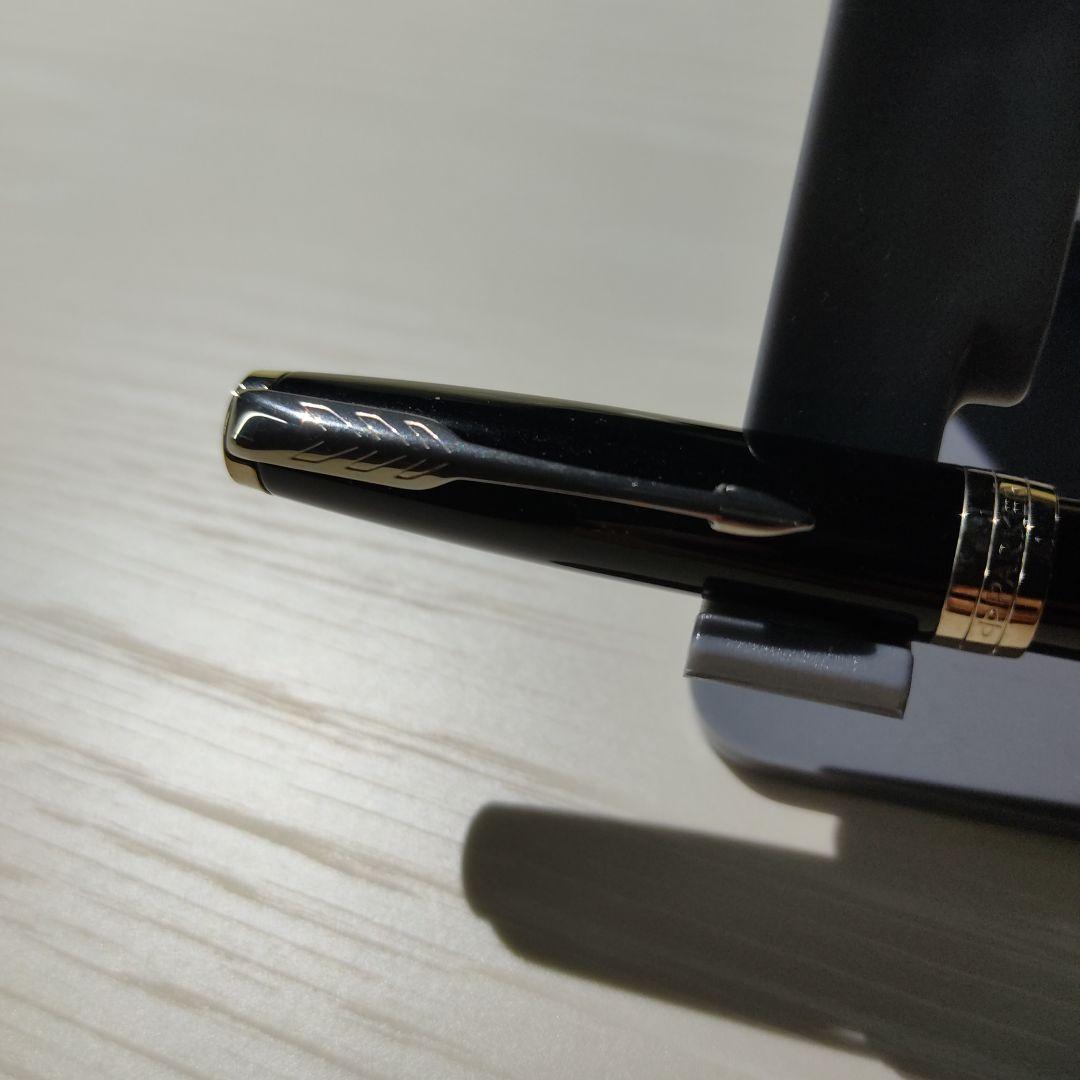 Parker ソネット PKN SNT ラックBK CTFP Ｍ字