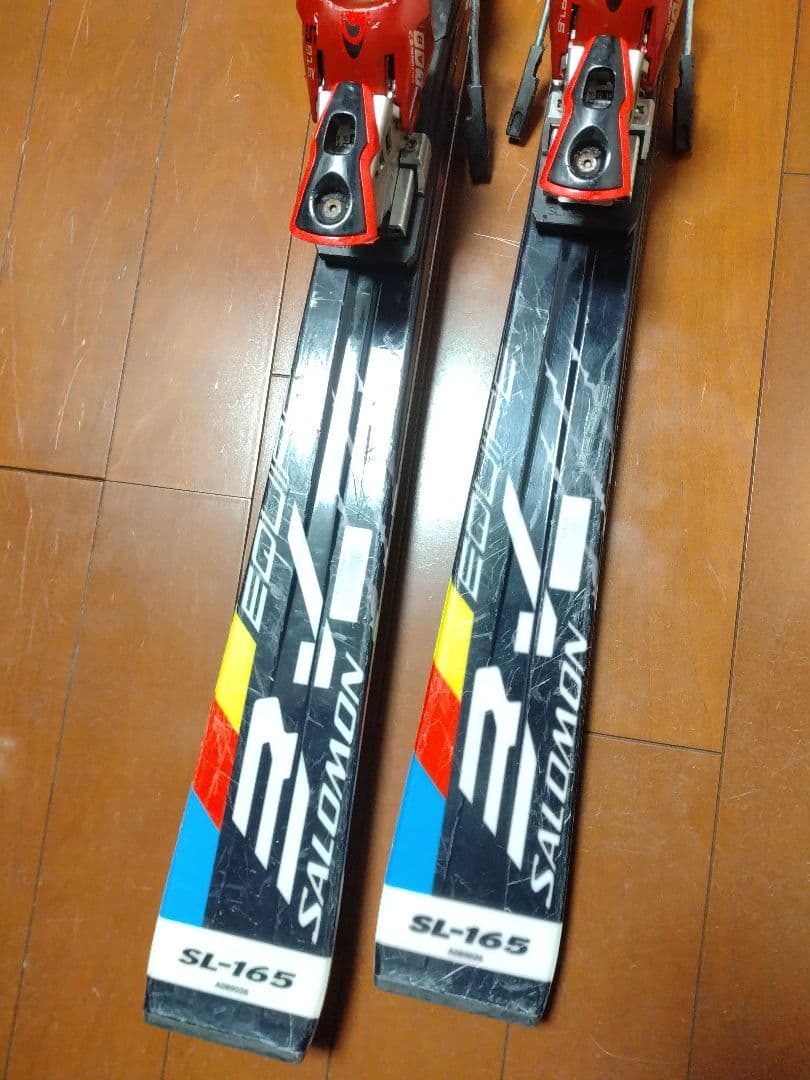 【SALOMON☆☆】165cm　スキー板セット♪　送料無料！！