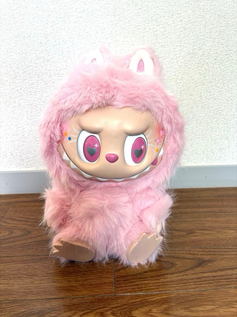 ZIMOMO ジモモ　ふわふわぬいぐるみ　BIGサイズ 38cm ピンク