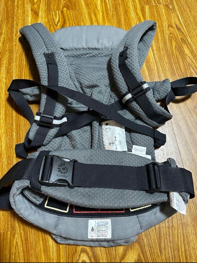 美品エルゴベビー 抱っこ紐 グレー