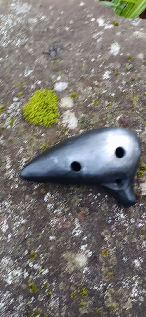 オカリナ工房福朗 AF管 はるか 悠 黒陶 未使用品 初窯 タイムセール3H