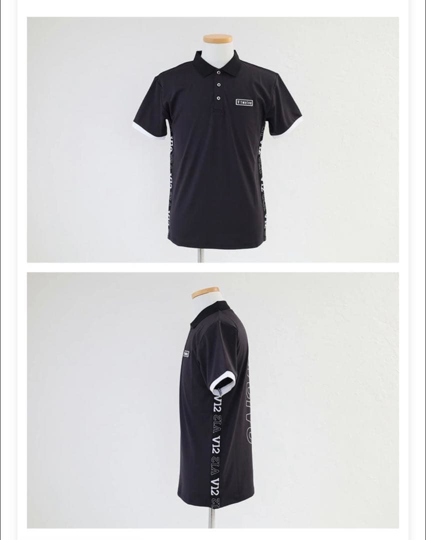 V12 メンズ ゴルフウェア ポロシャツ Mサイズ