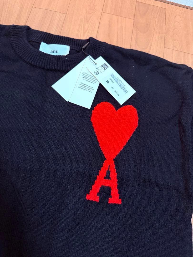AMI Paris ニットセーター M ブラック