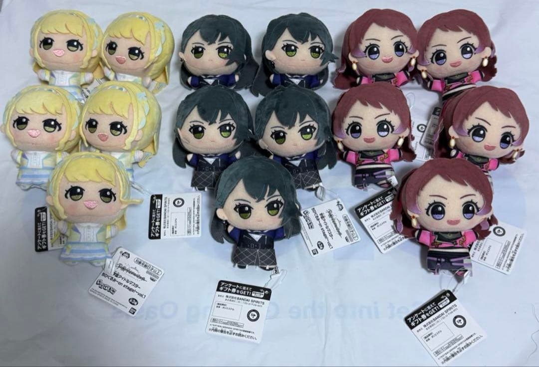 学園アイドルマスター ちびぐるみ on stage vol.1 全3種 5セット