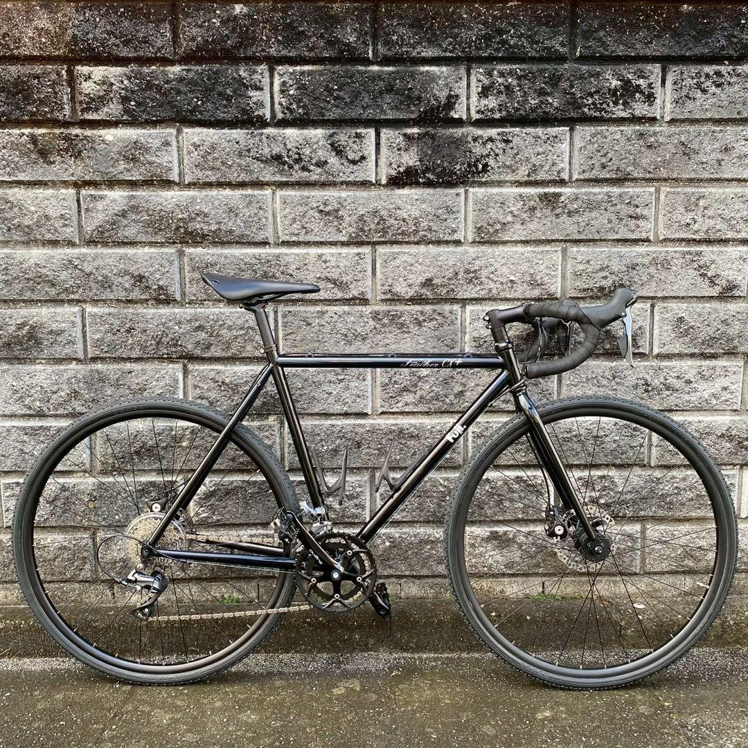 FUJI フジ feather CX+ 2019 ブラック 54 シクロ 美品