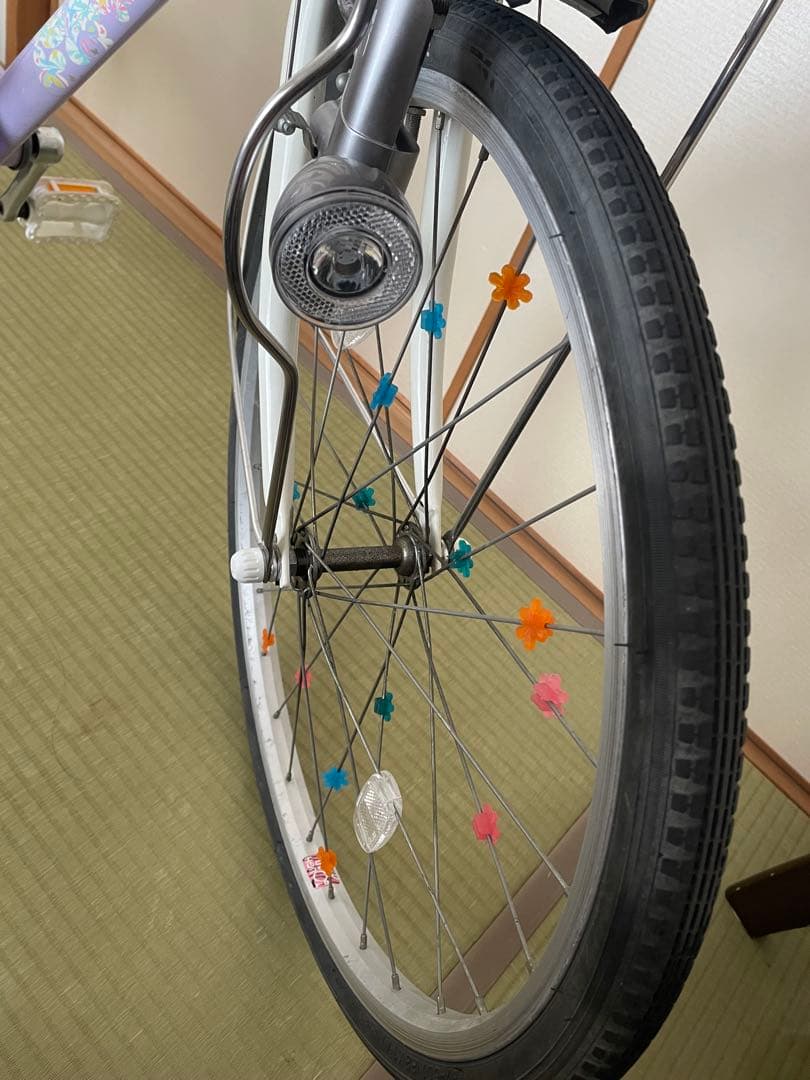 引取り限定　ブリヂストン　エコバル　子供自転車　22インチ　変速なし　ベランダー