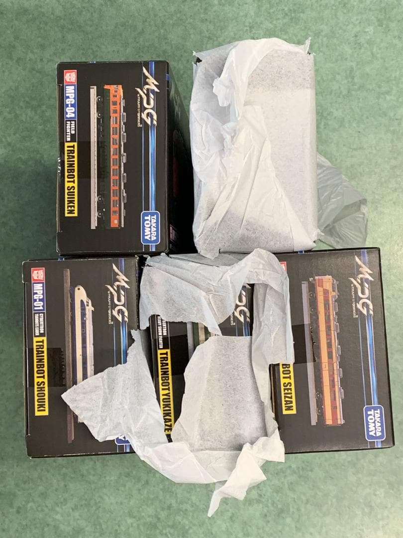 T*N様 MPG トレインボット ライデン BOX セット 【５個新品未開封・１