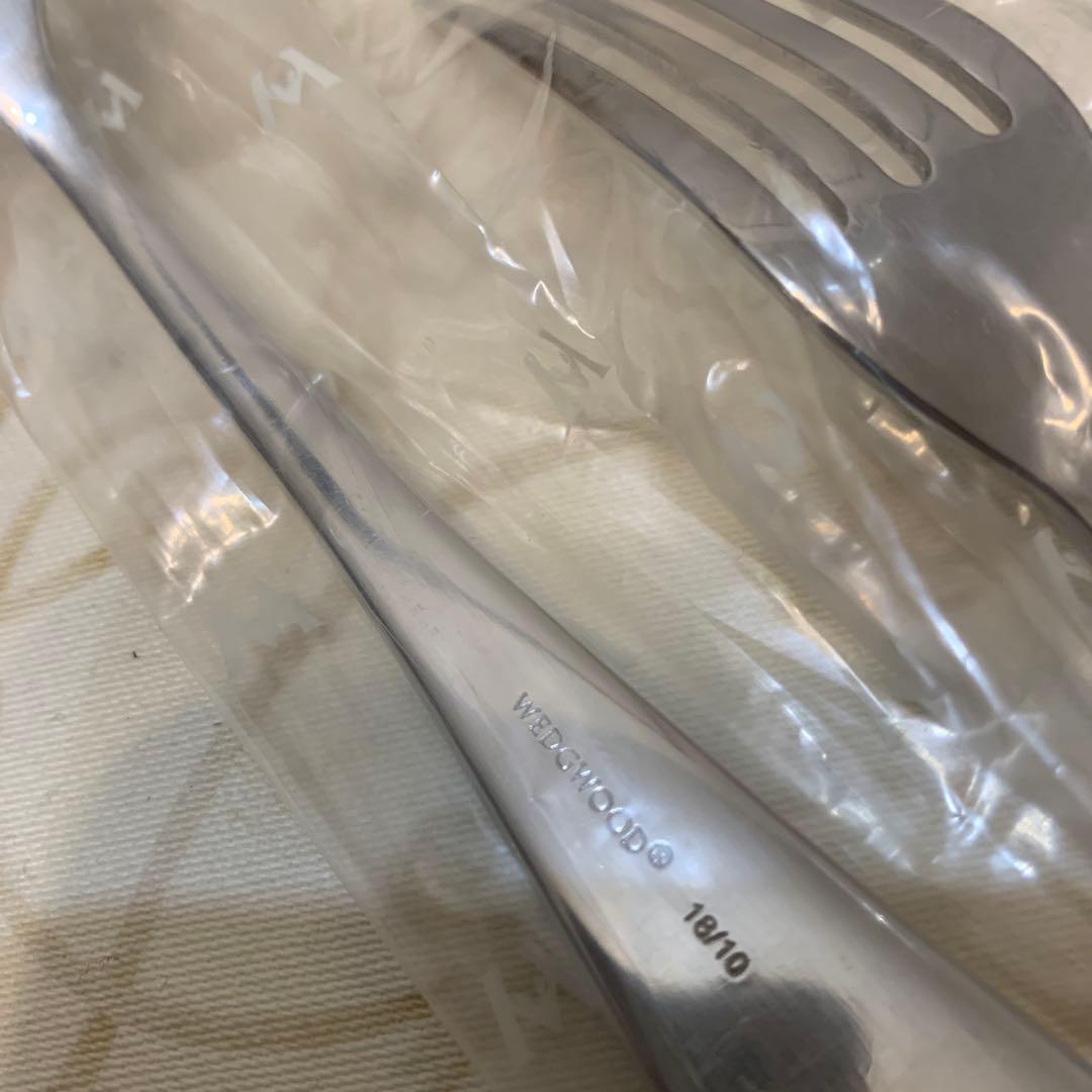 未使用　ウェッジウッド スワル　ディナーナイフ　フォーク　スプーン 4セット