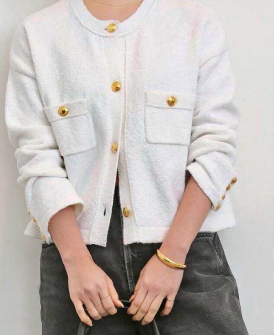 ＊Deuxieme Classe ＊Cotton Jacket カーディガン