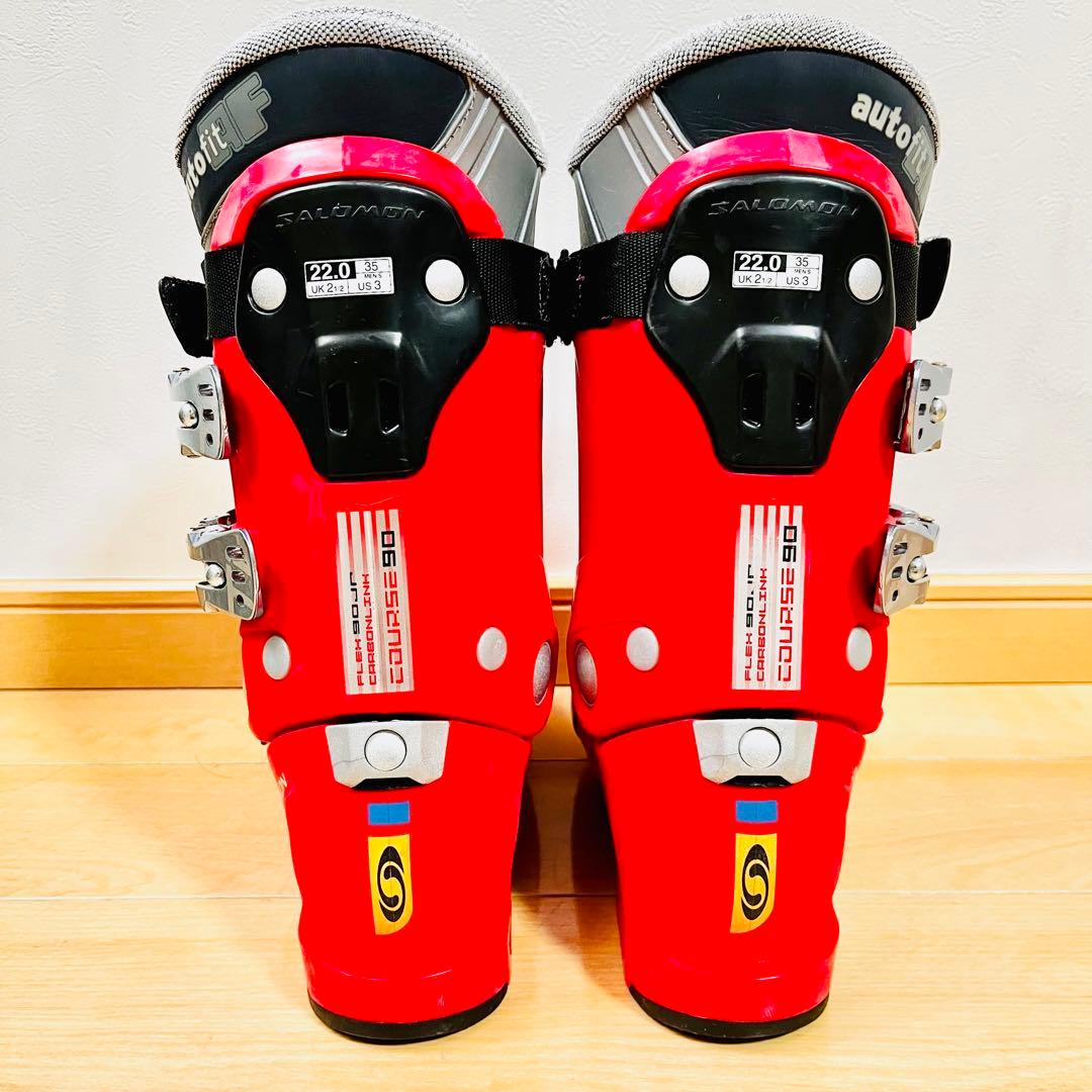 【極美品】 SALOMON サロモン COURSE 90 スキーブーツ 22cm