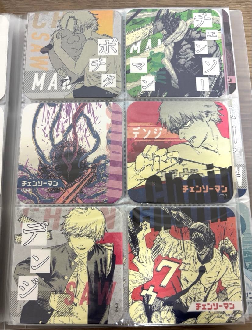 チェンソーマン アートコースター BOX 全45種 特典3種付き