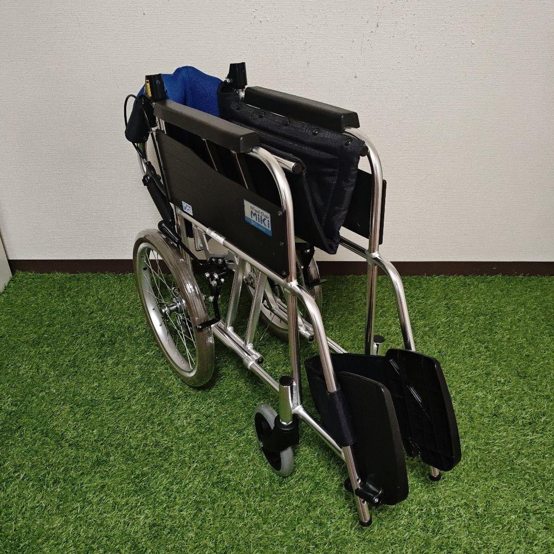 ミキ 介助式 車椅子 ノーパンクタイヤ BAL-2