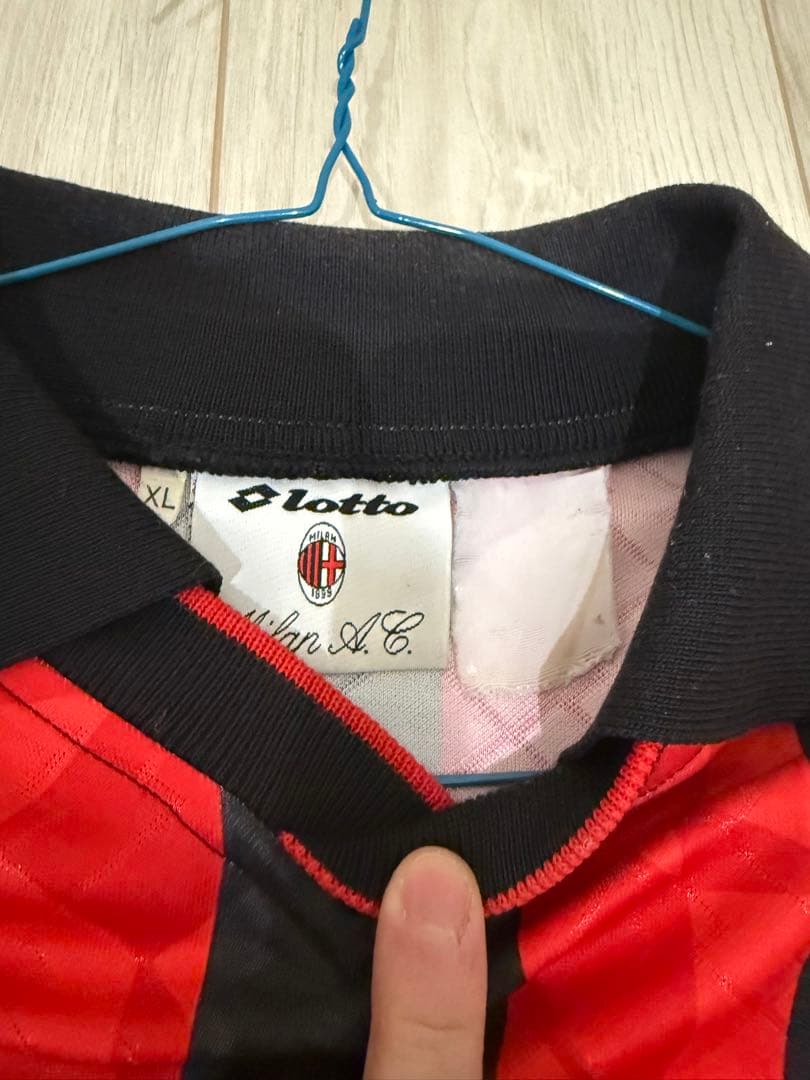 95-96 ミラン支給　ユニフォーム　実使用　26番 Sordo選手