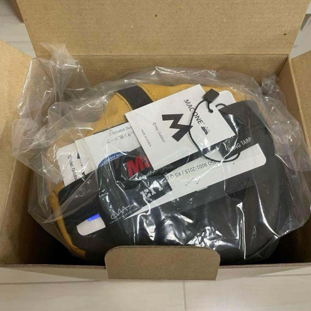 【ラバラバギアクラブ】MAC ONE ウイングタープ ビンテージイエロー