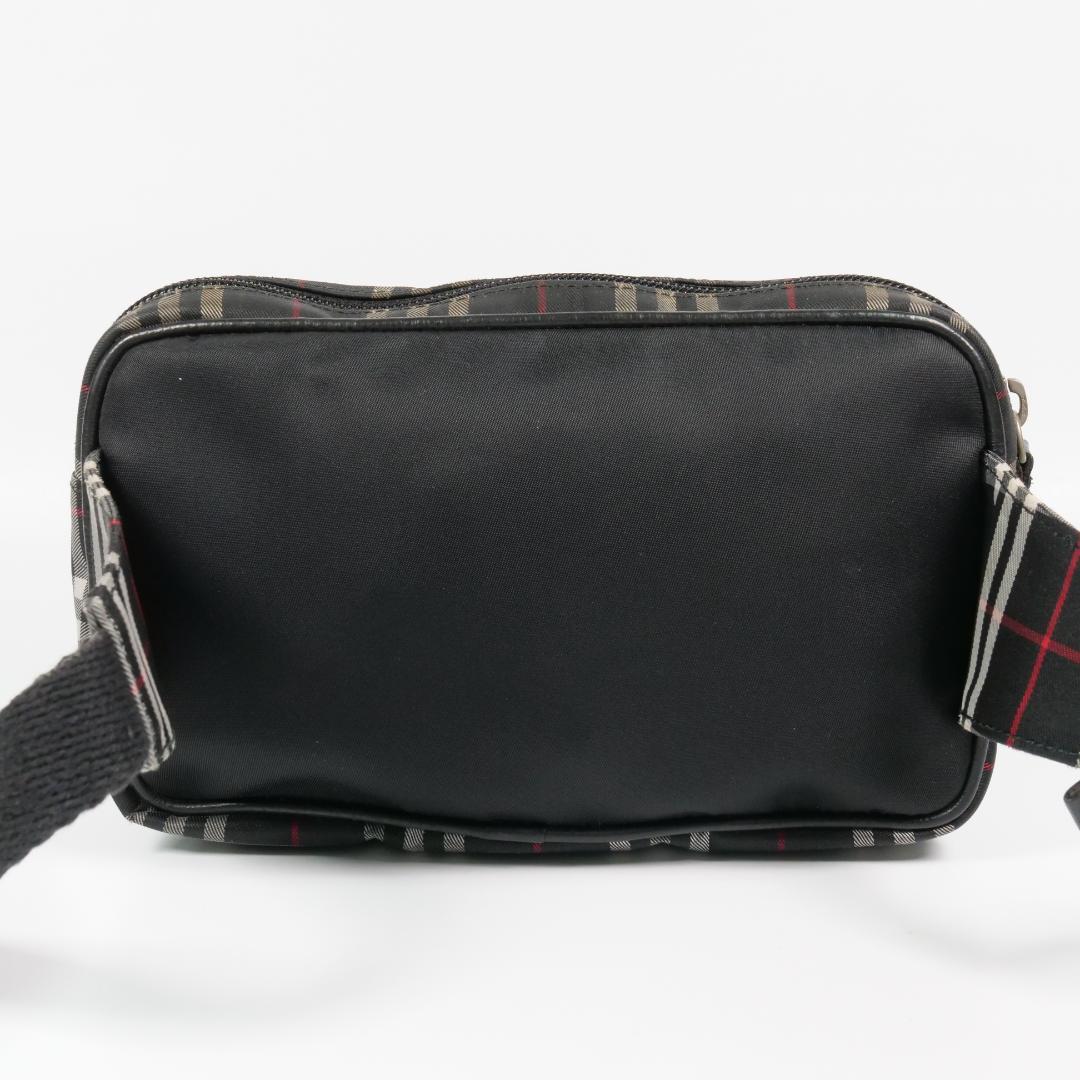 希少上品✨バーバリー ウエストバッグ ノバチェック キャンバス