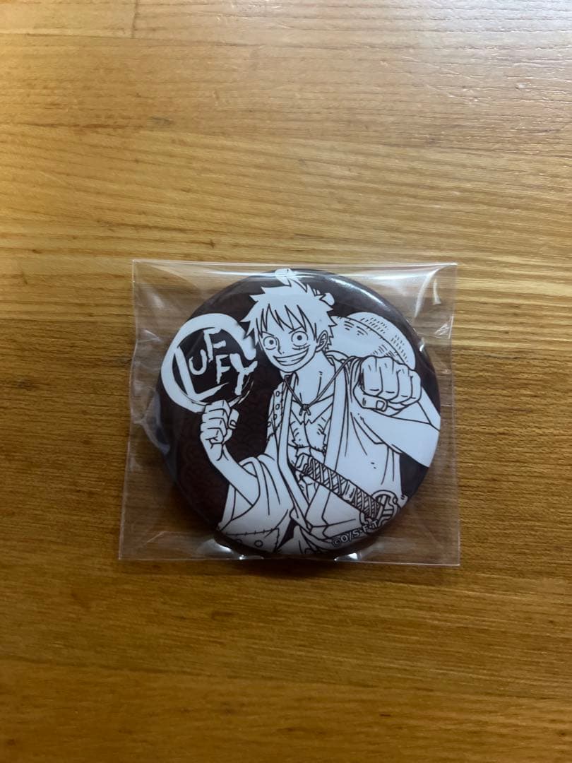 ONE PIECE ワンピース　ルフィ　缶バッジ
