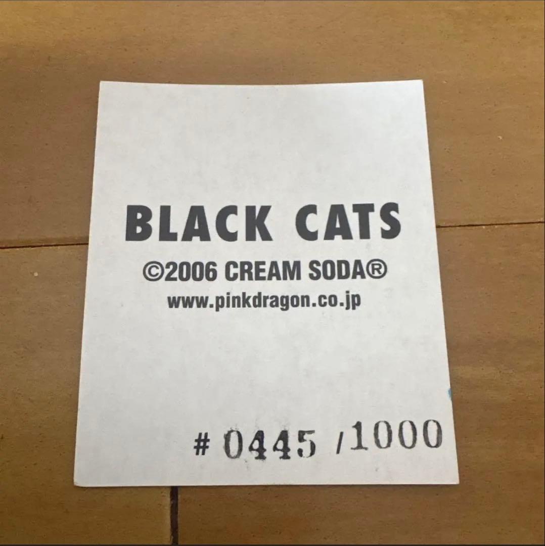 CREAM SODA BLACK CATS フィギュア 限定版