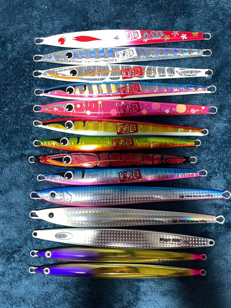 羽田ジグ、鉄ジグなど16本　丹後ジギング