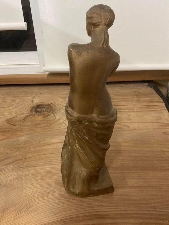 ミロのヴィーナス　クレイモデル　金銅色