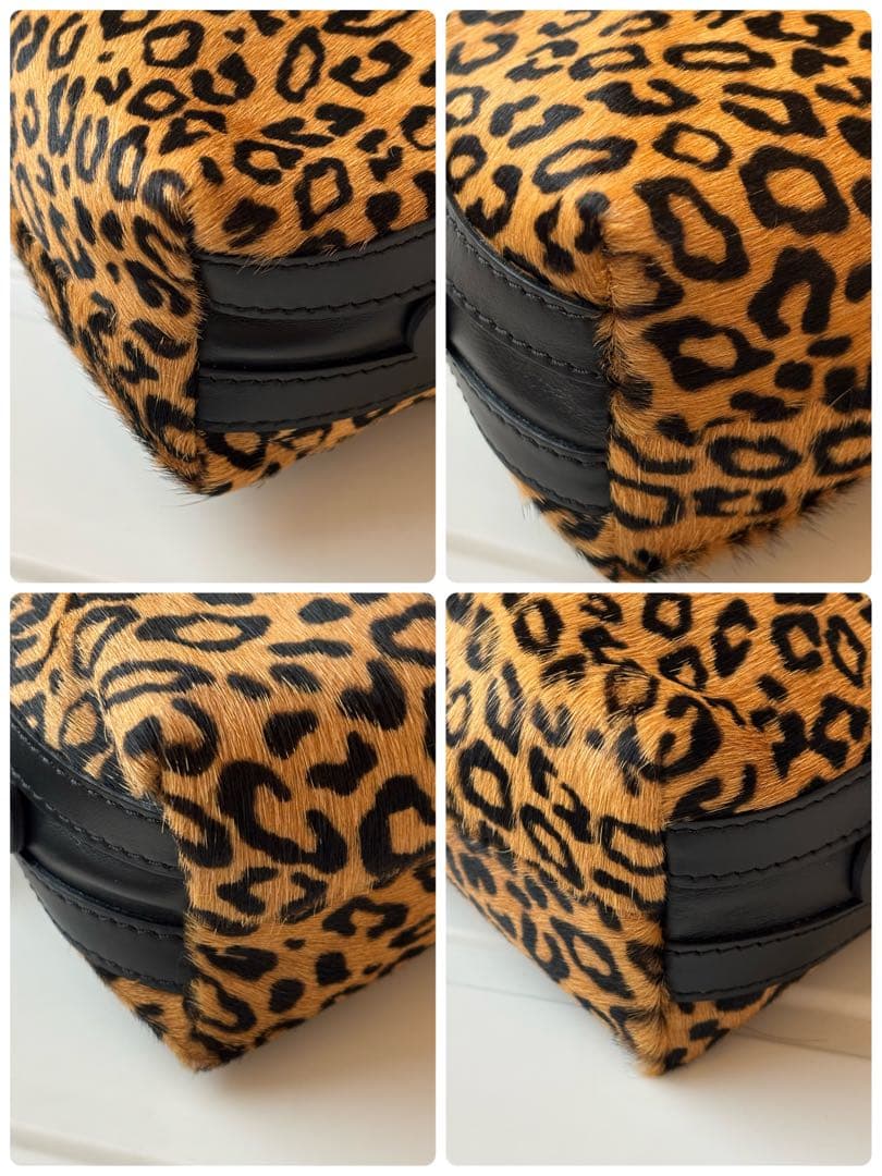 【タグ付き未使用品】ジャンニキアリーニアリファSハラコショルダーバッグ