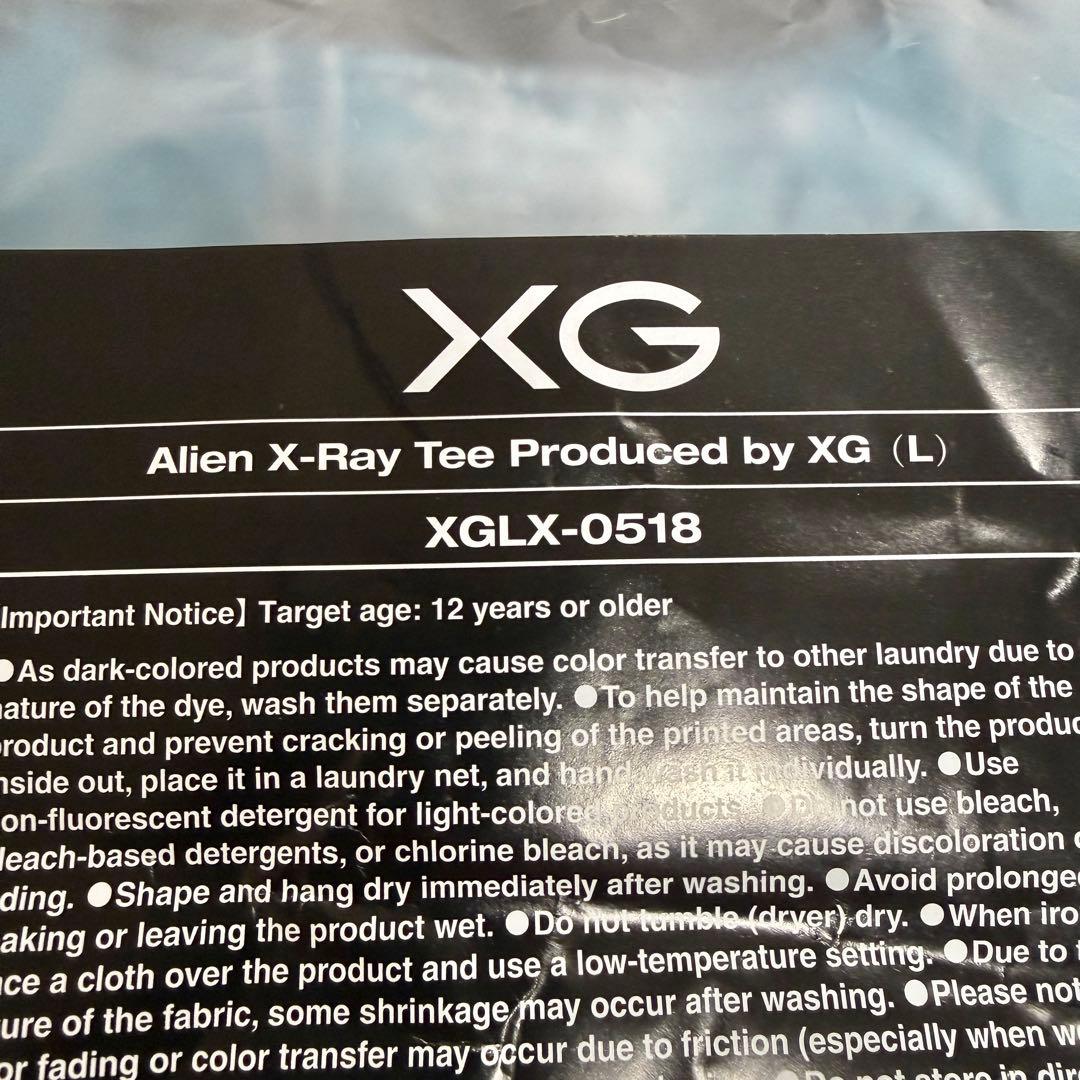 XG Alien X-Ray Tee Produced by XG Lサイズ