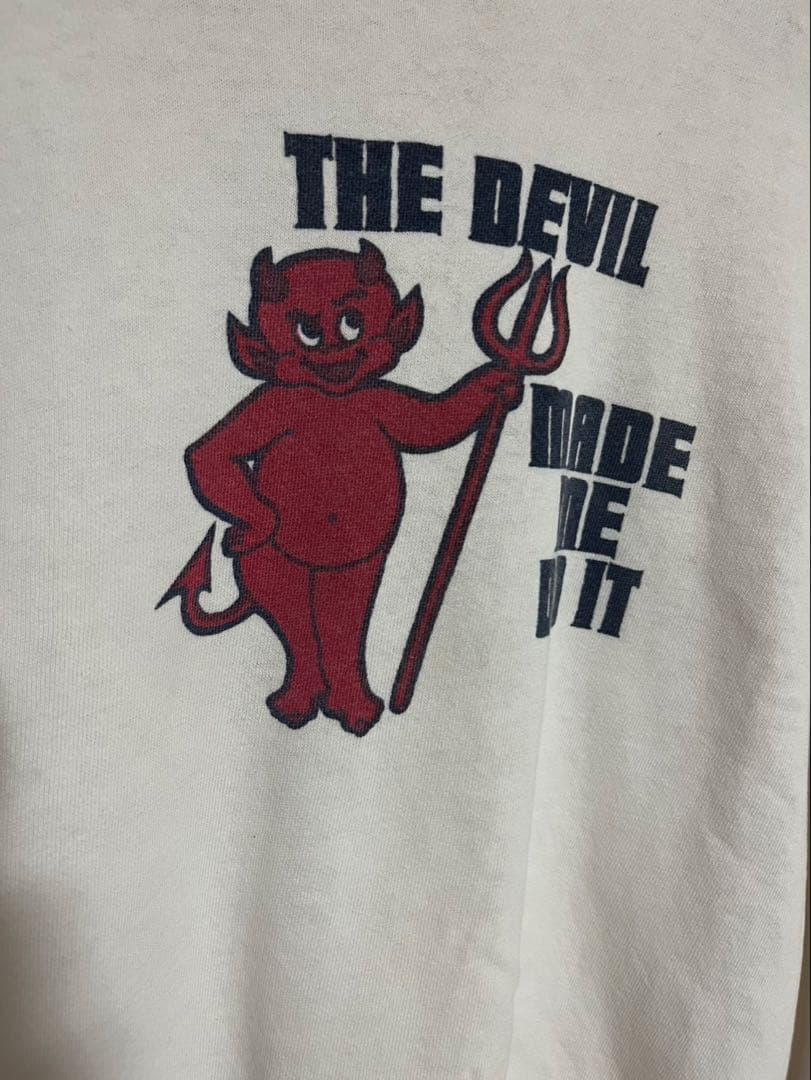 【スペシャル】 60s〜70s デビル ヴィンテージ スウェット 染み込み