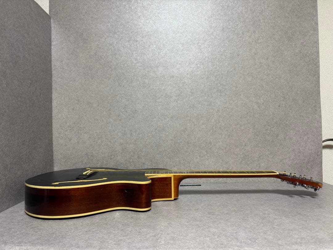 エレアコ Fホール 塗装 詳細不明 ブラック アコースティックギター