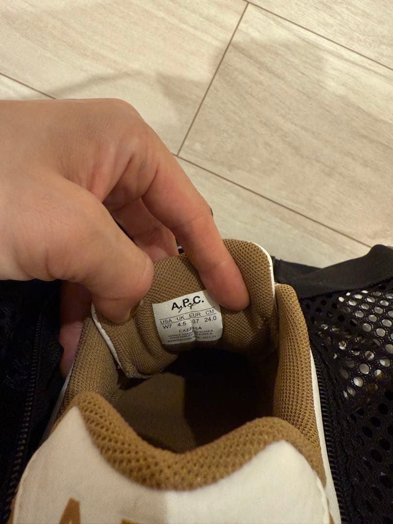 A.P.C. CHLOE ゴルフシューズ24cm