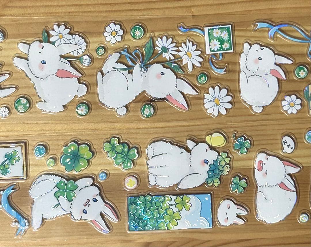 幸伝兎 シール式 海外マステ 切り売り