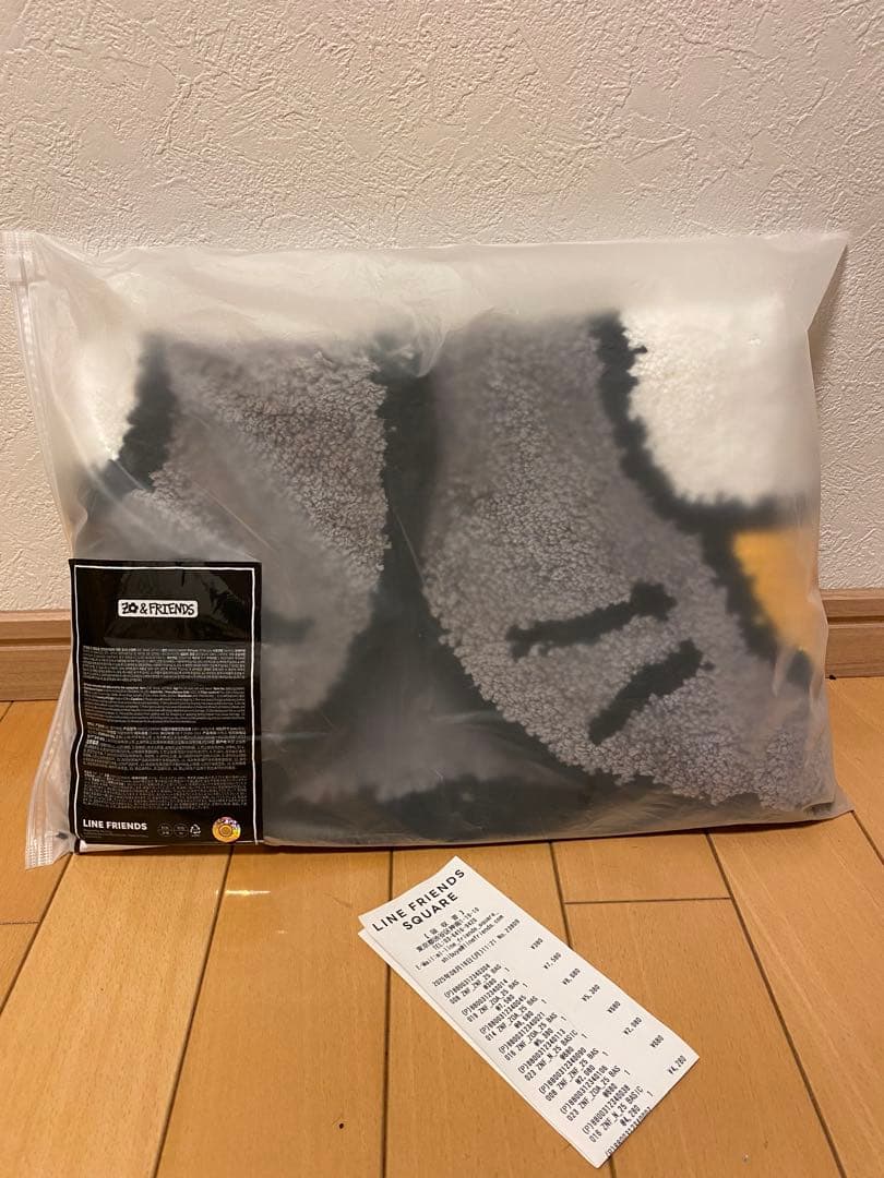 ZO&FRIENDS レシート原本 ZOA ぬいぐるみ　ラグマット　公式正規品