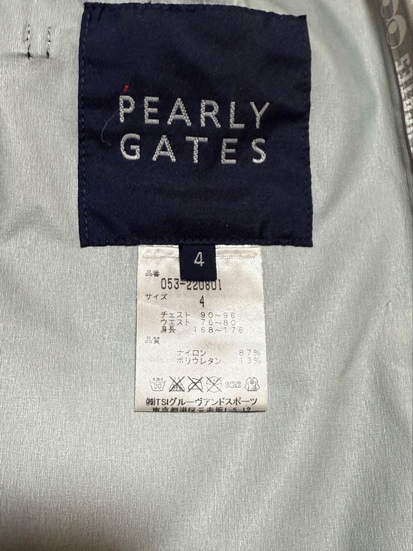 PEARLY GATESパーリーゲイツ 4 マウンテンパーカー 目玉