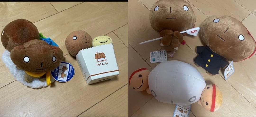 こげパン ぬいぐるみ　5個